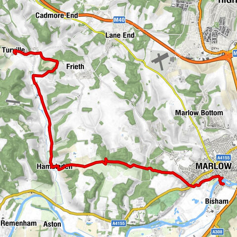 Maidenhead - All Saints - High Wycombe - Turville