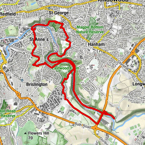 Bristol - Broomhill - Conham - Troopers Hill
