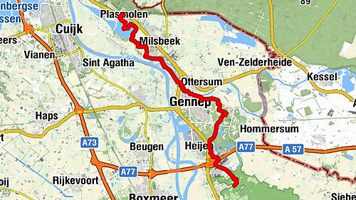 Ottersum - Gennep - Strandpaviljoen Dushi - Plasmolen