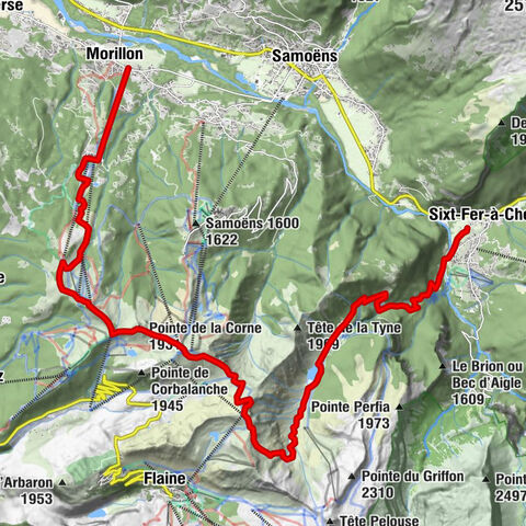 Rando'bus Morillon - Sixt Fer-à-Cheval via Les Grands Vans and Refuge de Gers