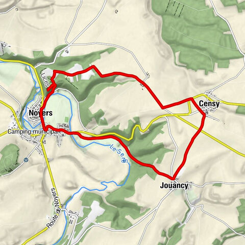 Noyers - La Borde - Censy - Jouancy