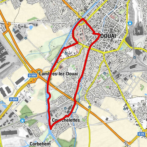 Lambres-lez-Douai - Courchelettes - Douai