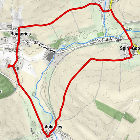 Voharies - Église Saint-Rémi - Église Saint-Maurice - Rougeries