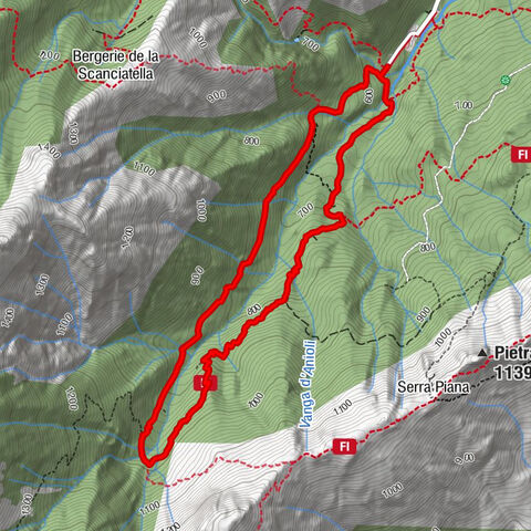 San-Gavino-di-Fiumorbo - Cascade d'Undella
