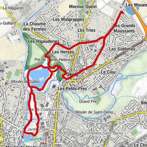 Les Grands Maussants - Les Battes - Les Entes - Les Tries