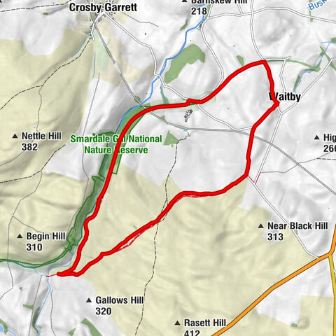 Waitby - Smardale - Witches Stride - Giants Graves