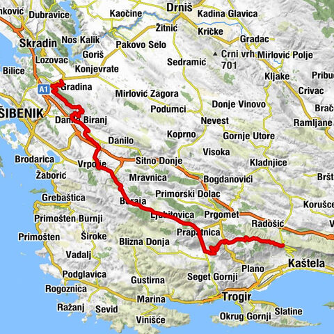 Čogelji - Orlovača - Krtolin - Malačka