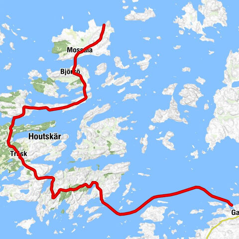 Galtby - Kittuis - Medelby - Mossala (Houtskär)