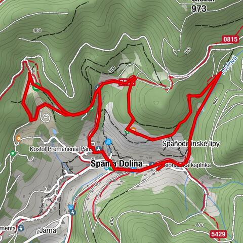 Penzión Klopačka - Kaplnka sv. Jána Nepomuckého - Kostol Premenenia Pána - Misionárska kaplnka