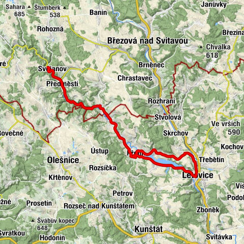 Palla - Svojanov - Předměstí - Letovice