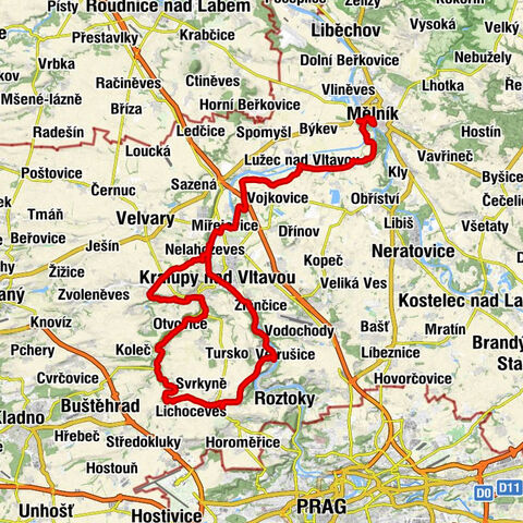 U Tlusťocha - Skládka - Otvovická skála - Skalka