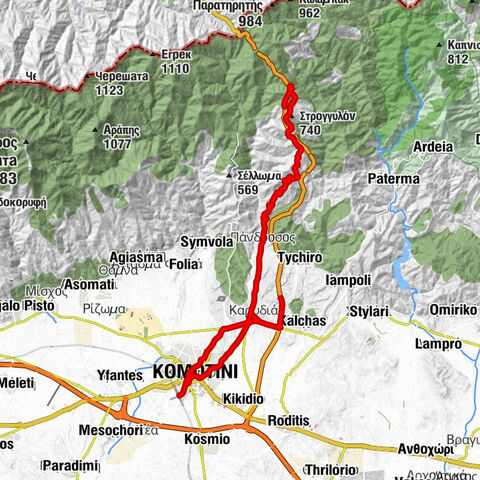 Κομοτηνή - Τζαμί Οσμανιέ - Καρυδιά