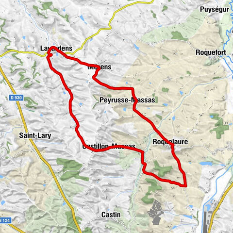 A Lestanque - Église Saint-Jean-Baptiste - Castillon-Massas - Roquelaure