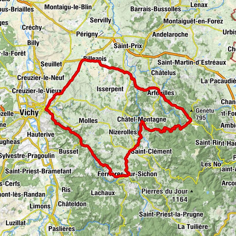 La Perrière - Église Saint-Pierre - Église Saint-Désiré - Le Breuil