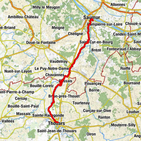 Thouars - Église Saint-Pierre - Temple de l'Église Réformée