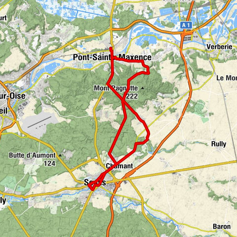 Pont-Sainte-Maxence - Église Saint-Gervais - Église Saint-Médard - Église Saint-Pierre