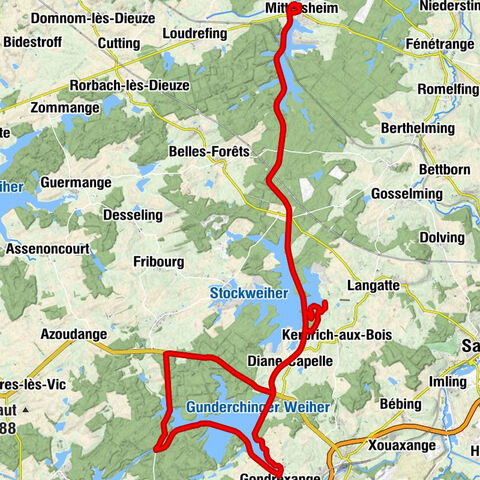 Mittersheim - Diane-Capelle - Col des Français