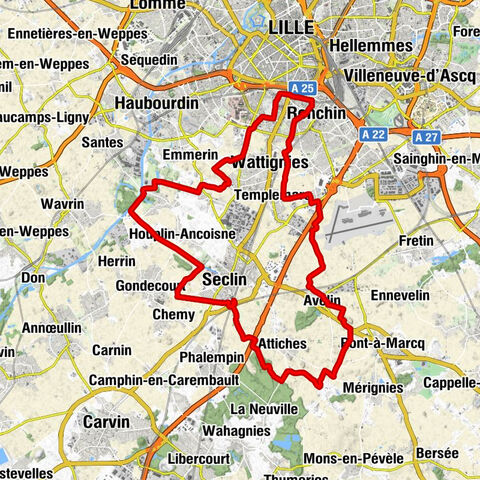 Villeneuve-d'Ascq - Ronchin - Faches-Thumesnil - Wattignies