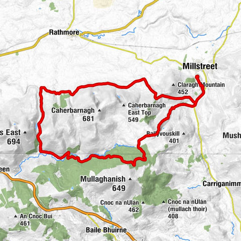 Millstreet - Dromascoolane Bridge - Toorboney