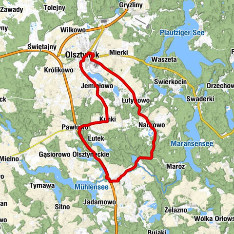 Olsztynek - Kaplica ewangelicka - Jemiołowo