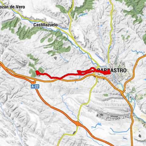 Barbastro - La Peñeta - Catedral de Nuestra Señora de la Asunción - Cerro Plano