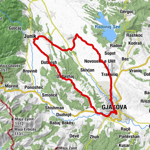 Lagjja e Kusarëve - Kisha katolike e Gjakovës - Kisha e famullisë së Novosellës - Xhamia e Qylit