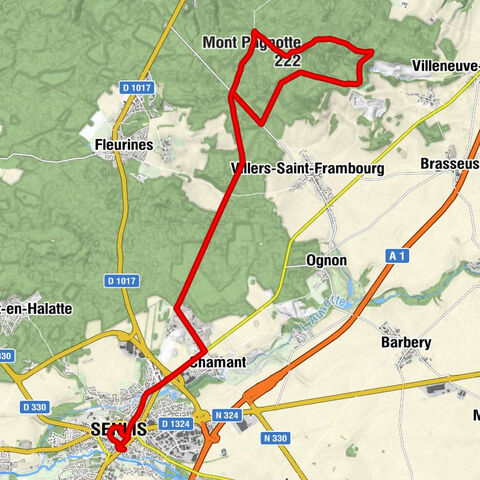 Église Saint-Frambourg - À L'Ancien Piqueux - Mont Pagnotte - Église Saint-Aignan