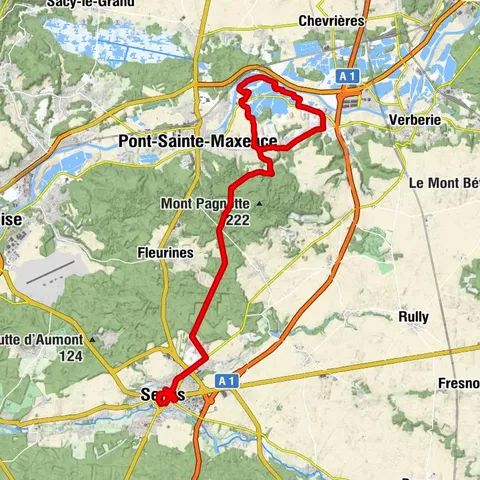 Senlis - Église Saint-Aignan - Église Saint-Gervais - Église Saint-Frambourg