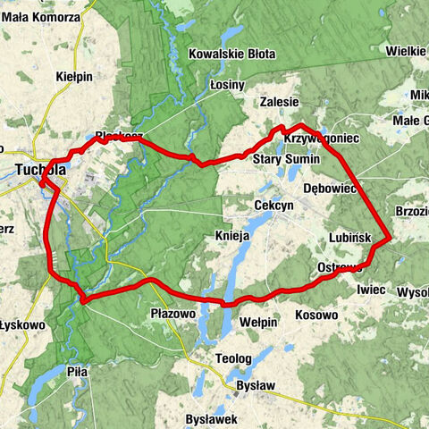 Tuchola - Stare Miasto - Trzcionek