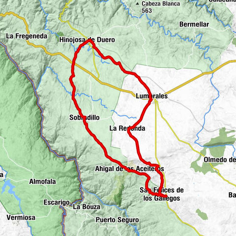 Restaurante Mesa del Conde - Ermita de Roque Armador - San Felices de los Gallegos - Iglesia de San Pedro Apóstol