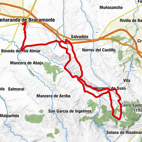 Penaranda de Bracamonte - Las Cabañas - Peñaranda de Bracamonte - Ermita del Humilladero