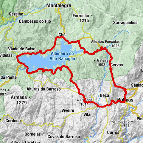 Boticas e Granja - Eiró - Alto do Fontão - Boticas