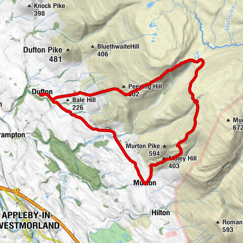 Dufton - Keisley - Murton - Moley Hill