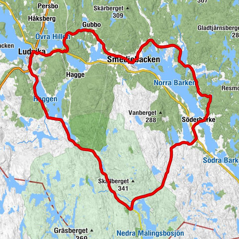Ludvika - Magnet - Smedjebacken