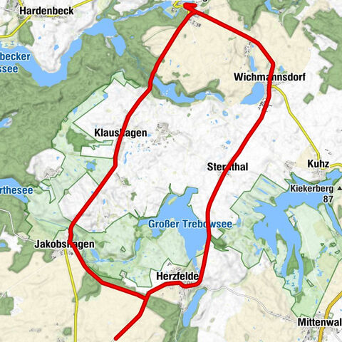 Jakobshagen - Dorfkirche - Klaushagen