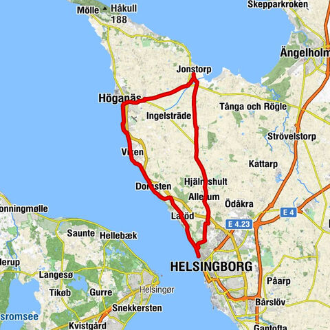 Jonstorp - Tunneberga Gästgivaregård - Vikens kyrka - Allerums kyrka