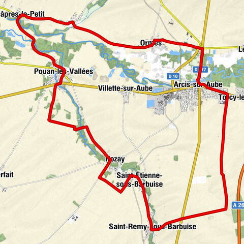 Pouan-les-Vallées - Église Saint-Remi - Église Saint-Denis - Église Saint-Pierre