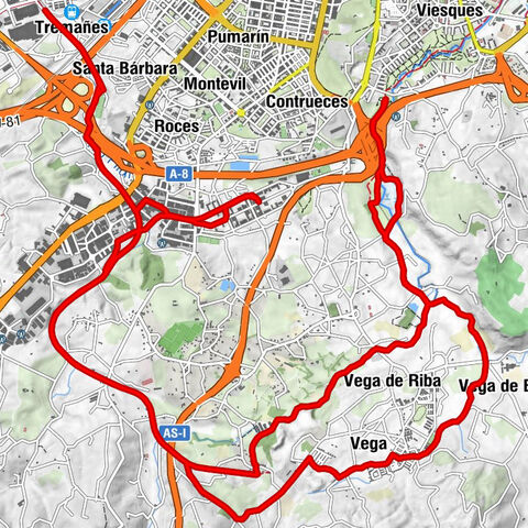 Gijón / Xixón - Cagüezo - Iglesia de San Martin de Huerces - Distrito Sur