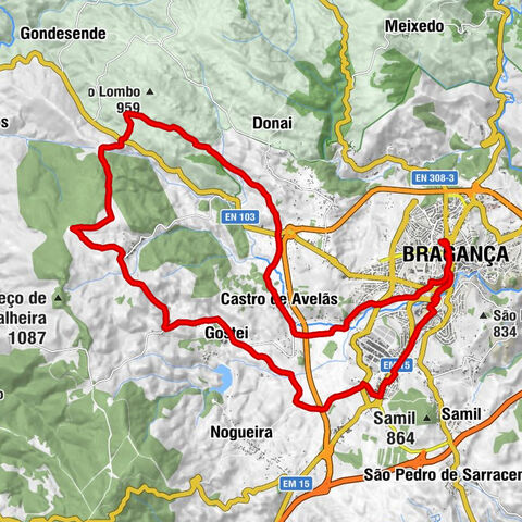 Bragança - Castro de Avelãs - Igrejia das Cantarias - Capela de Santa Apolónia