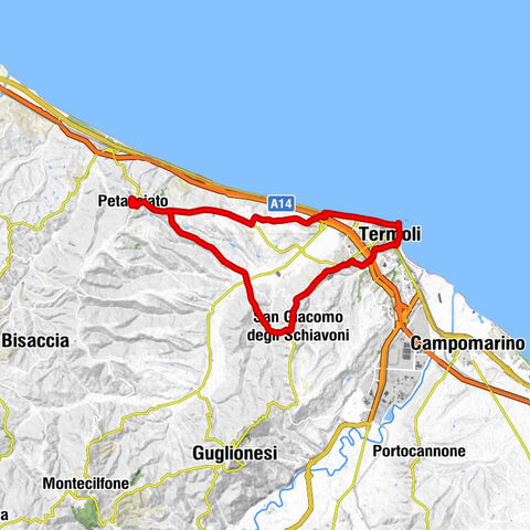 Petacciato - San Giacomo degli Schiavoni - Termoli - Belvedere