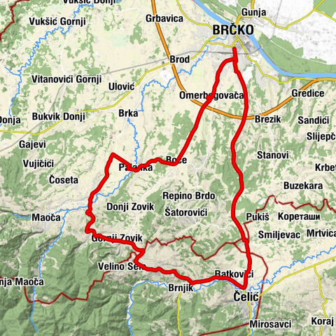 Brčko - Džamija Gornji Rahić - Džamija Palanka - Džamija Omerbegovača