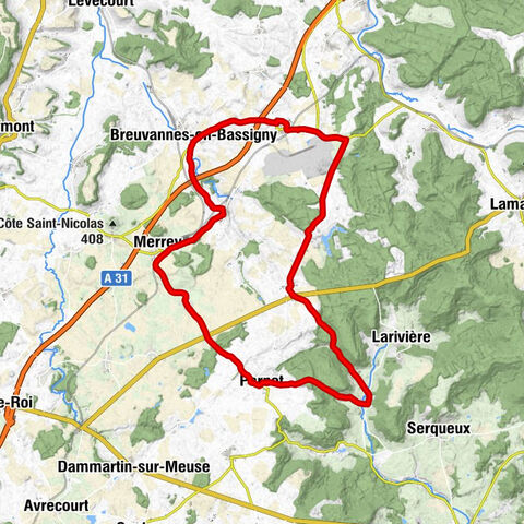 Damblain - Chapelle Sainte-Ursule - Église Notre-Dame-de-la-Nativité - Breuvannes-en-Bassigny