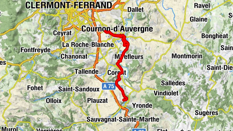 Sarliève - Cournon - Chapelle Notre-Dame-du-Lac - La terrasse - Bota Fogo