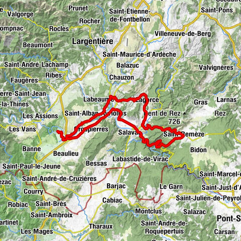 Église Saint-Maurice - Chapelle Saint-Martin - Nemeton - Les Borels