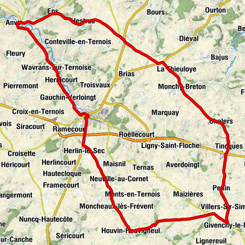 Anvin - Au Soldat Laboureur - Église Notre-Dame