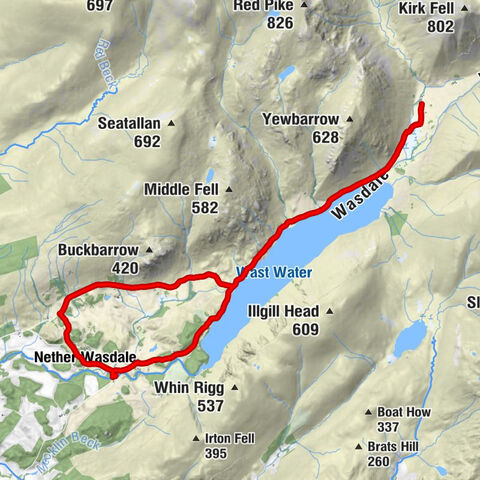 Wasdale - Wasdale Head - Greendale - Nether Wasdale