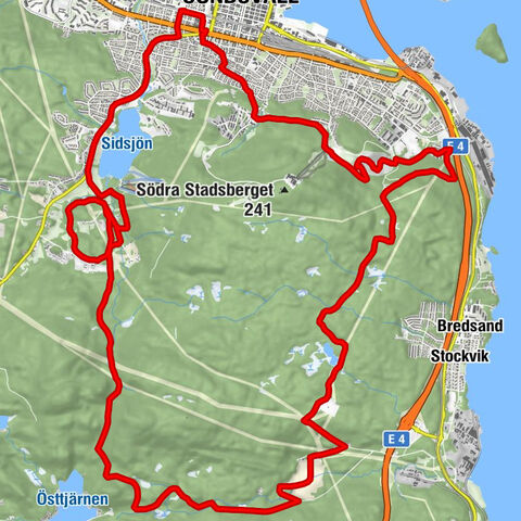 Sundsvall - Västermalm - Vaple - Sundsvall Västra