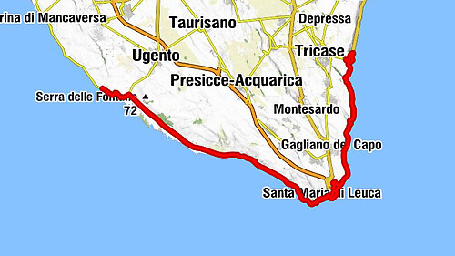 Ugento - Blue Marlin - Chiesa del Cristo Re - Santuario Maria Santissima Assunta Madonna della Serra