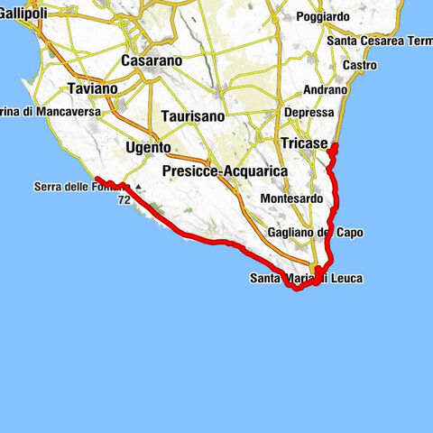 Ugento - Blue Marlin - Chiesa del Cristo Re - Santuario Maria Santissima Assunta Madonna della Serra