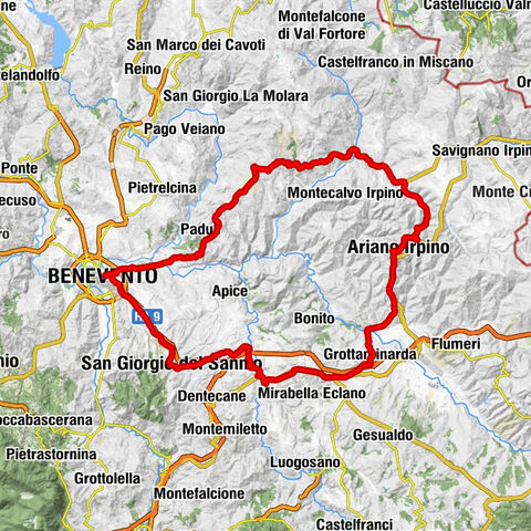 Grottaminarda - Passo Eclano (Passo di Mirabella) - San Giorgio del Sannio - Chiesa di San Gennaro